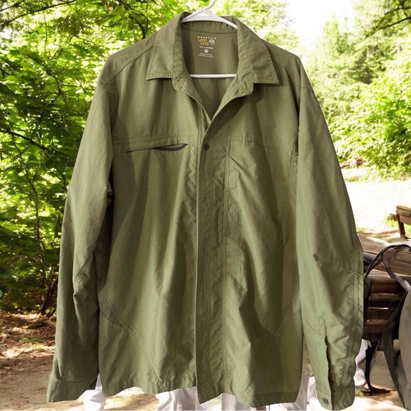 Mountain Hardwear™ Stryder™ Long Sleeve Shirt - Men's Large hiking fishing EUC - Picture 1 of 9
